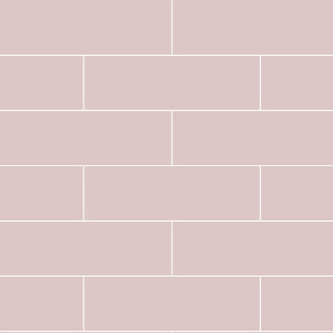Fibo Urban Dusky Pink Metro Brick Wall Panel